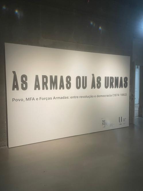 as armas ou as urnas